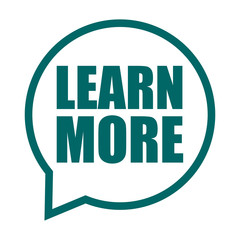 green vector banner learn more