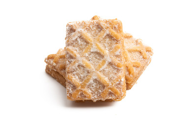 cookies with jam Isolated