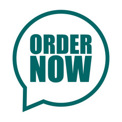 green vector banner order now