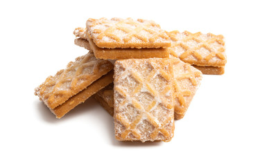 cookies with jam Isolated