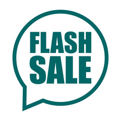 green vector banner flash sale