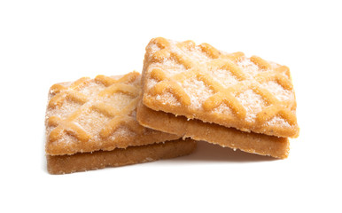 cookies with jam Isolated