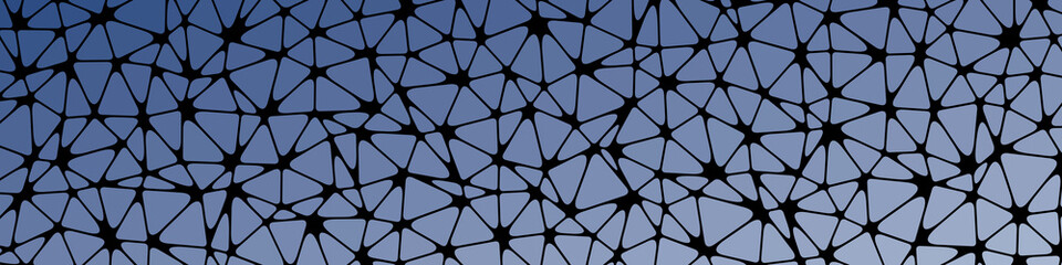 Naklejka premium Abstract Low Polygon gradient Generative Art background illustration