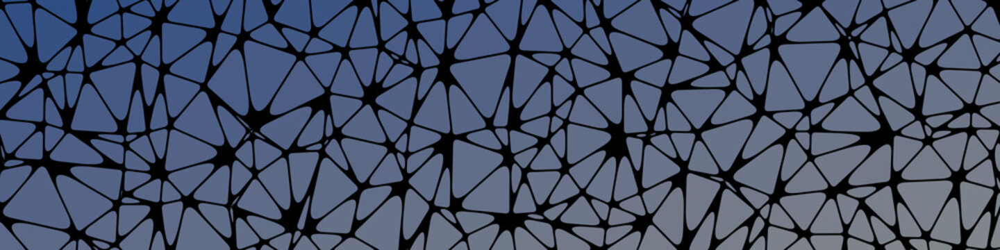 Abstract Low Polygon gradient Generative Art background illustration