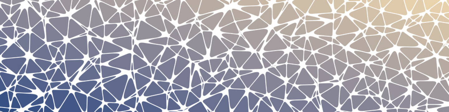 Abstract Low Polygon gradient Generative Art background illustration