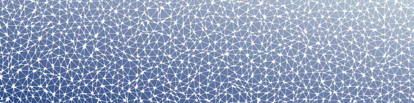 Abstract Low Polygon gradient Generative Art background illustration