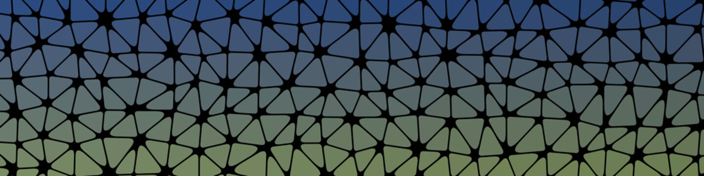 Abstract Low Polygon gradient Generative Art background illustration