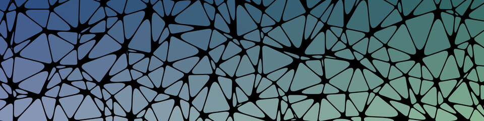 Naklejka premium Abstract Low Polygon gradient Generative Art background illustration