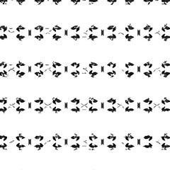 Seamless pattern in ornamental style. Geometric desing texture for gift.