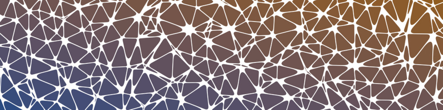 Abstract Low Polygon gradient Generative Art background illustration