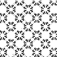 Seamless pattern in ornamental style. Geometric desing texture for gift.