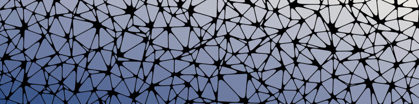 Abstract Low Polygon gradient Generative Art background illustration
