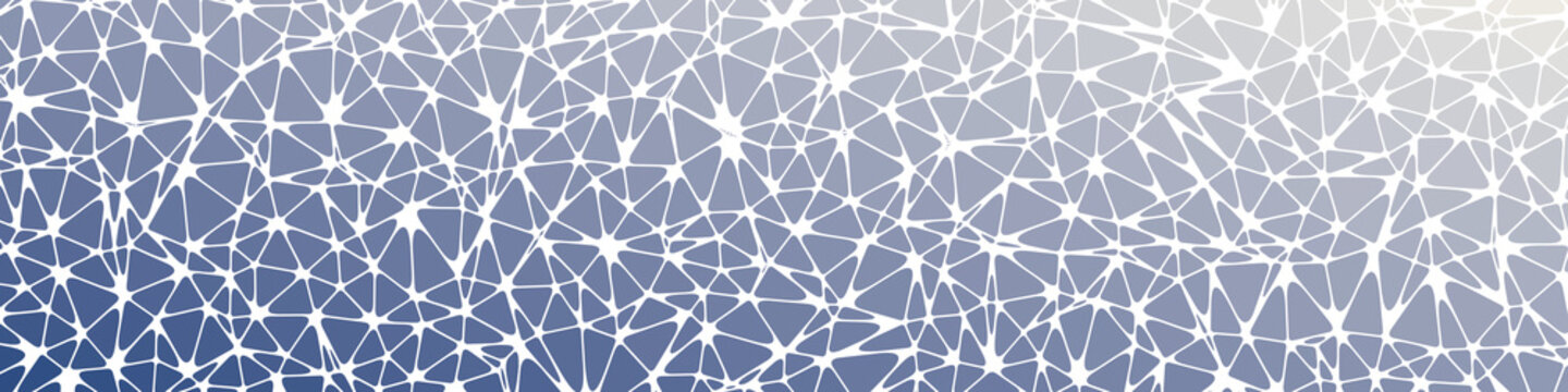 Abstract Low Polygon gradient Generative Art background illustration