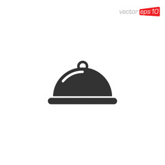 Dish Food Icon Design Illustration