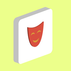 comedy mask computer symbol