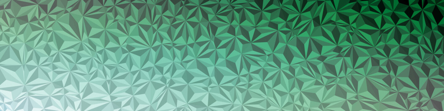 Abstract Low Polygon gradient Generative Art background illustration