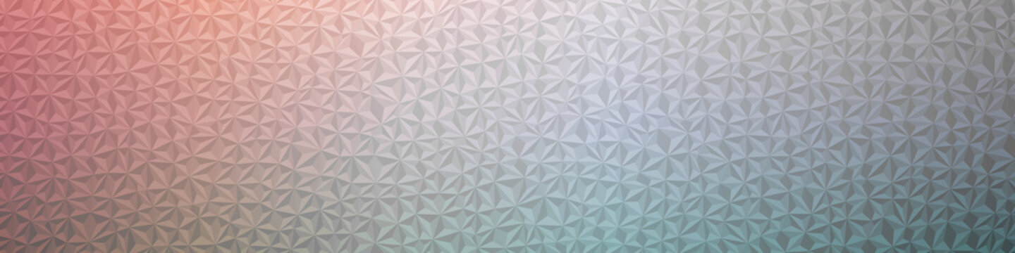 Abstract Low Polygon gradient Generative Art background illustration