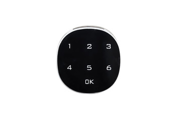 Small black electronic key locker