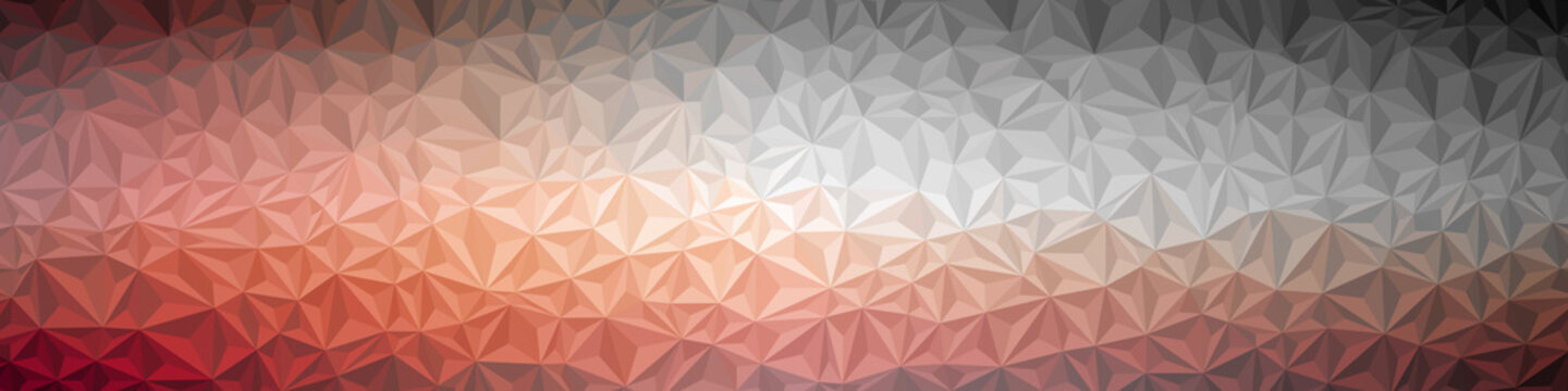Abstract Low Polygon gradient Generative Art background illustration