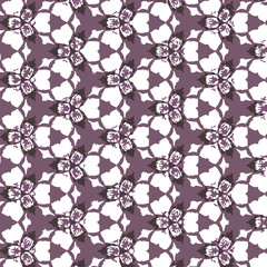Seamless pattern in ornamental style. Geometric desing texture for gift.