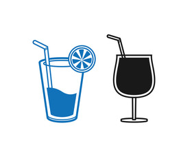 drinks icon, juice icon vector 
