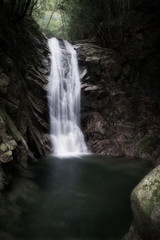 Obraz premium 五龍滝（三重県いなべ市）