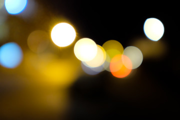 color highlight on a black background. beautiful light for design