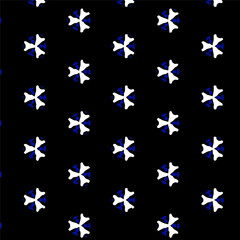 Seamless pattern in ornamental style. Geometric desing texture for gift.