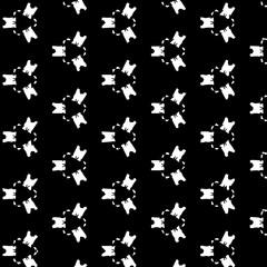 Seamless pattern in ornamental style. Geometric desing texture for gift.