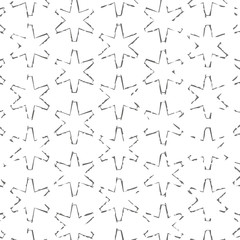 Seamless pattern in ornamental style. Geometric desing texture for gift.