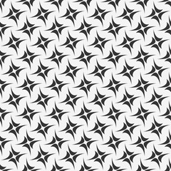 Geometric style seamless vector pattern. Geometrical symmetrical background.