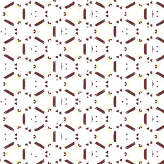 Seamless pattern in ornamental style. Geometric desing texture for gift.