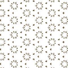 Seamless pattern in ornamental style. Geometric desing texture for gift.