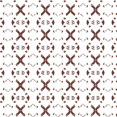 Seamless pattern in ornamental style. Geometric desing texture for gift.