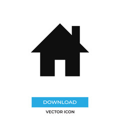 Home vector icon, simple sign for web site and mobile app.
