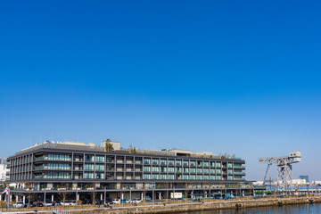 みなとみらいのハンマーヘッドクレーン