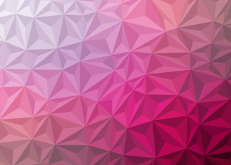 Abstract Low Polygon gradient Generative Art background illustration