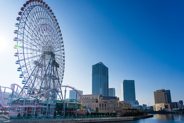 横浜　みなとみらいの風景