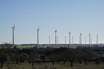 aerogeneradores tebar cuenca castilla la mancha