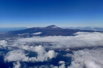 Fototapeta na wymiar Aerial View Teide Tenerife