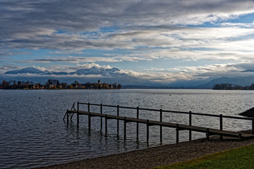 Impression vom Chiemsee im Herbst