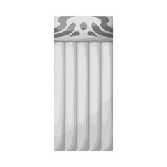 Isolated object of mattress and mat symbol. Web element of mattress and equipment vector icon for stock.