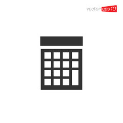 Calculator Icon Design Vector Template