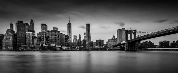 Foto auf Acrylglas Skyline von New York © ikostudio