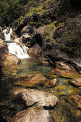 Sapadere canyon and waterfall near Alanya