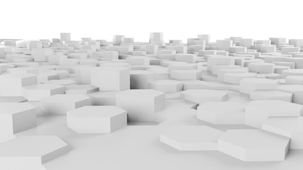 3d rendered illustration of an abstract pattern