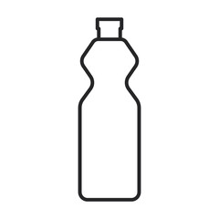 Detergent vector icon.Line vector icon isolated on white background detergent.