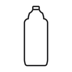 Detergent vector icon.Line vector icon isolated on white background detergent.