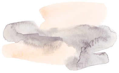 Watercolor abstract art.