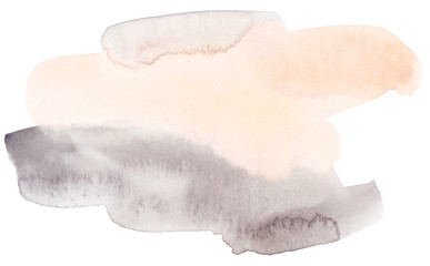 Watercolor abstract art.